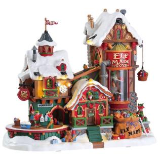 "ELF MADE TOY FACTORY" LEMAX
