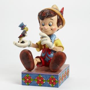 Pinocchio e Grillo Parlante - Statuetta celebrativa del 75esimo Anniversario - JimShore