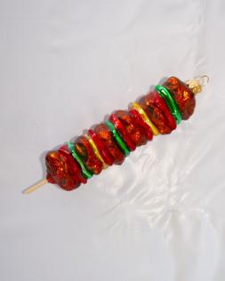 Shish Kebab -  Hanging Ornament 