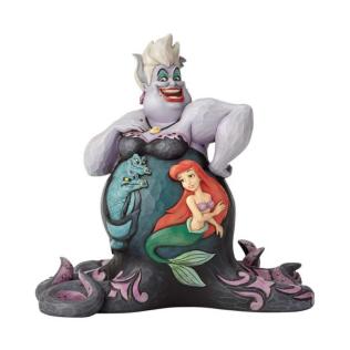 Disney Statuina Ursula con Sirenetta 20cm