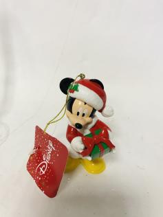 Ornamenti Disney Topolino,Minnie con pacco dono