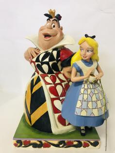 Alice and the Queen of Hearts_ Figurine