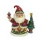 Babbo Natale Statua con albero di Natale cm 11,40